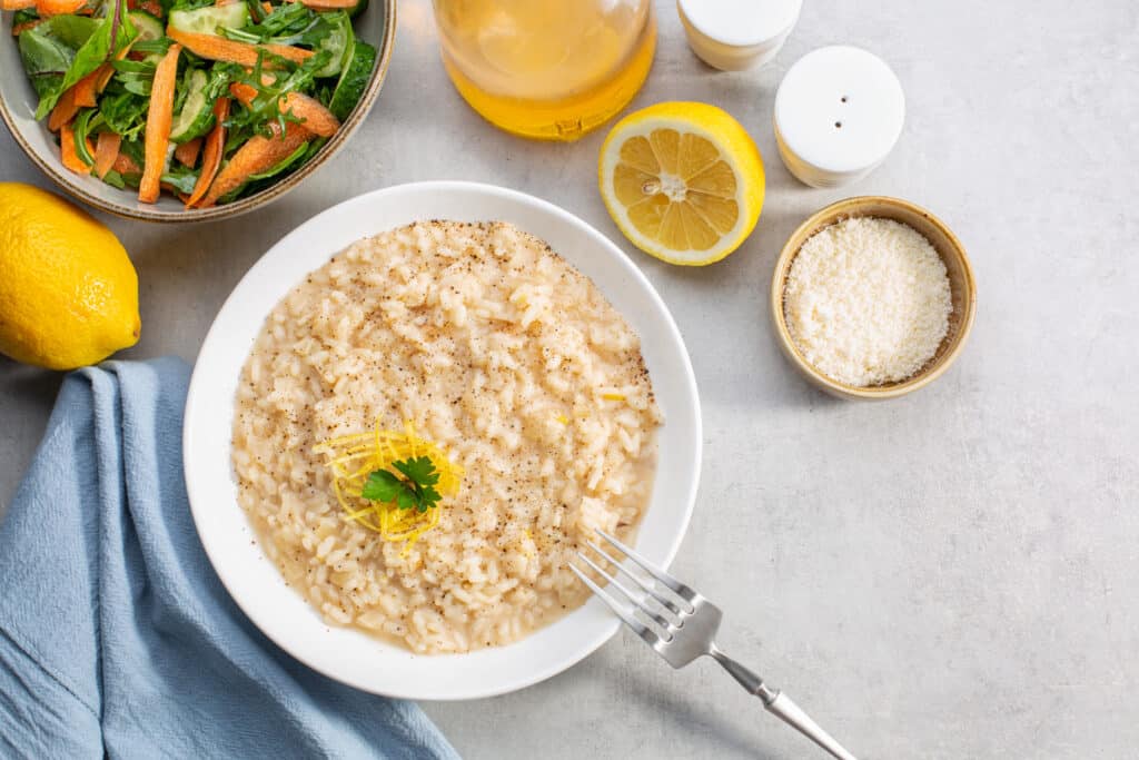 Risotto al limone e burro