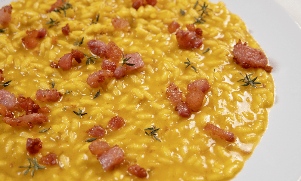 Chef Lodo - Risotto allo zafferano e guanciale